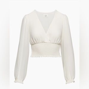 Aritzia Wilfred wistful blouse